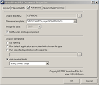 Virtual Print Pilot Screenshot